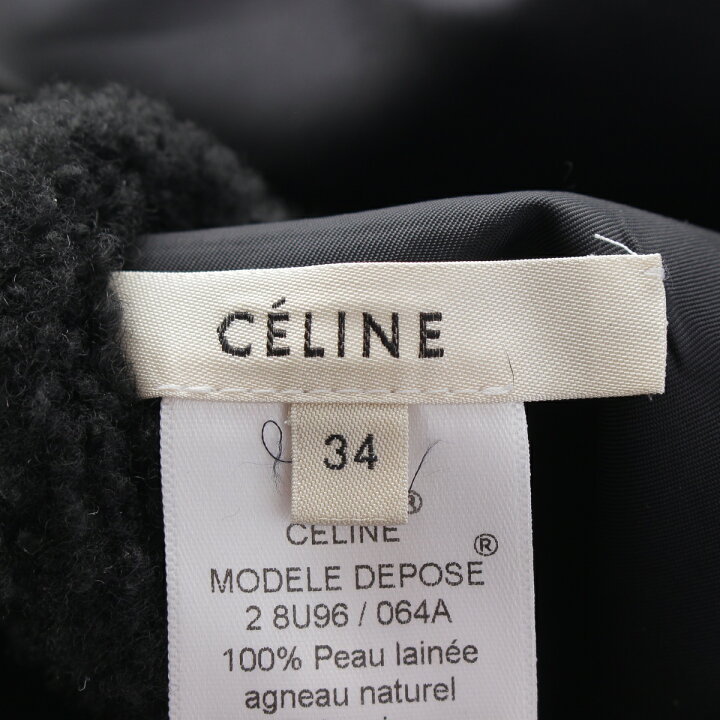 楽天市場】セリーヌ CELINE フィービー期 ムートン ファー  