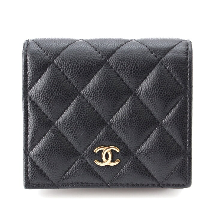 楽天市場】シャネル CHANEL マトラッセ キャビアスキン ココマーク 二  