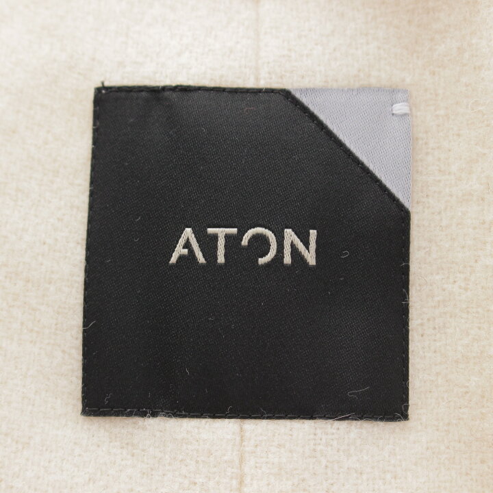 楽天市場】エイトン ATON 21AW ナイロン ロング チェスター コート  