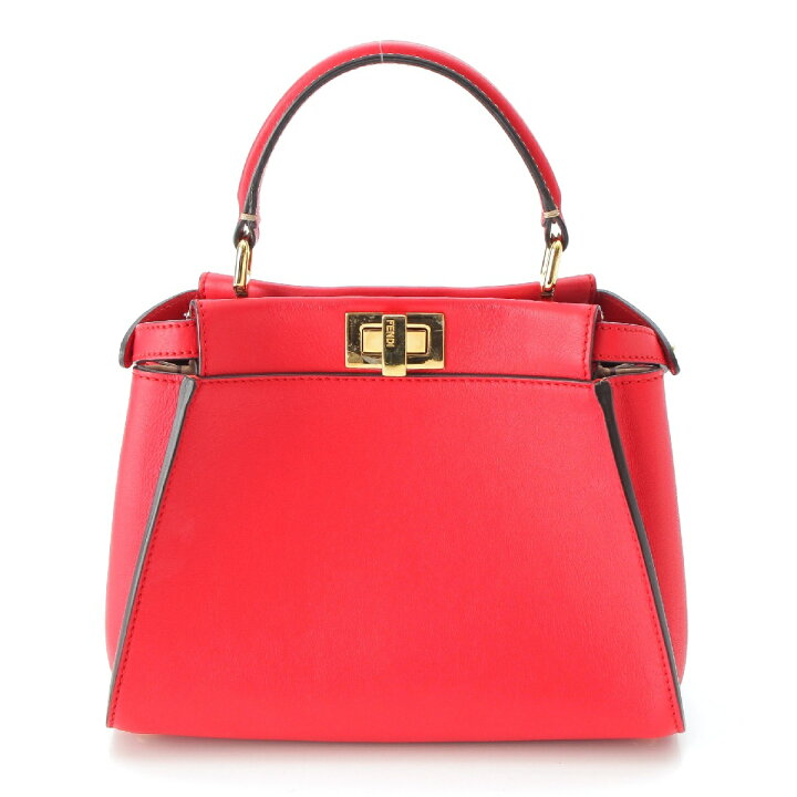 楽天市場】フェンディ FENDI ミニ ピーカブー レザー 2way ショルダー 