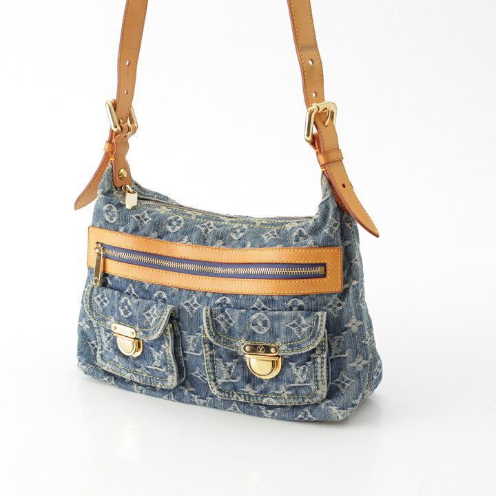 楽天市場】ルイヴィトン LOUIS VUITTON モノグラムデニム バギーPM 