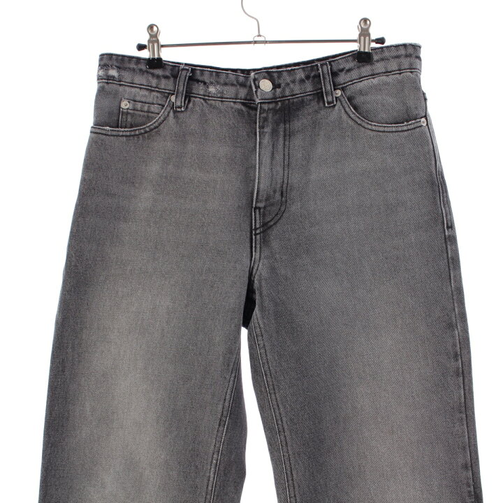 楽天市場】クレージュ courreges ダメージ加工 ワイド デニムパンツ  