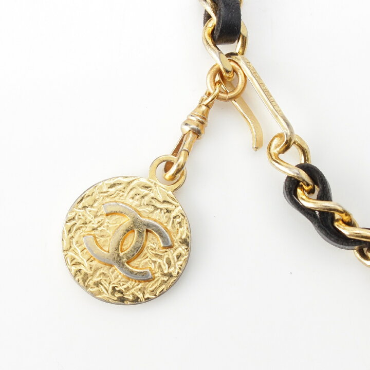 楽天市場】シャネル CHANEL 1982 ココマーク ヴィンテージ レザー 