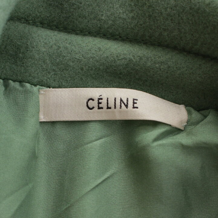 楽天市場】セリーヌ CELINE ヴァージンウール フィービー期 ベルト付き  
