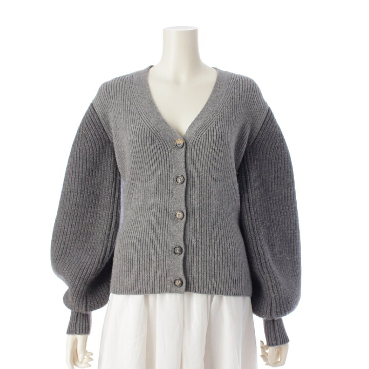 楽天市場】ロエベ LOEWE Balloon Sleeves Cardigan ウール バルーン 