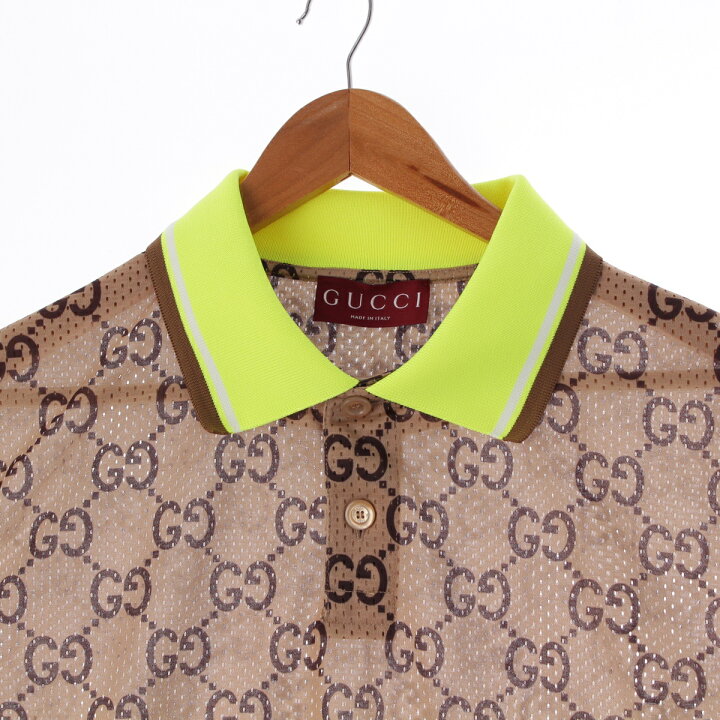 楽天市場】グッチ GUCCI 24年 GGプリント ロゴ 半袖 メッシュ 