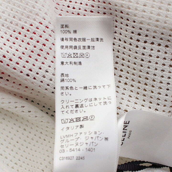 楽天市場】セリーヌ CELINE コットン 16 エンブロイダリー メッシュ 