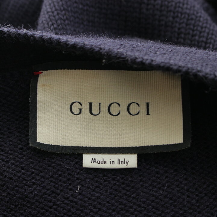 楽天市場】グッチ GUCCI ウール アンカークレスト エンブロイダリー 