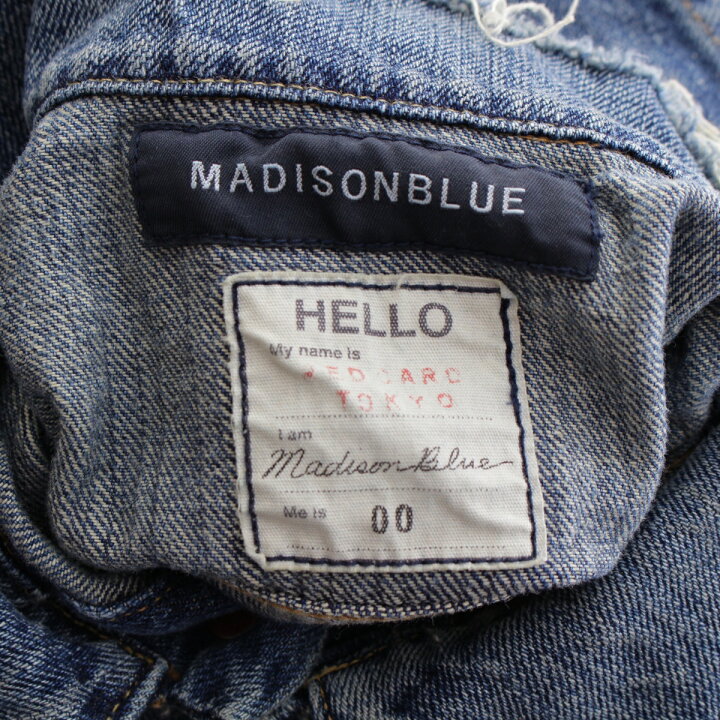 楽天市場】マディソンブルー MADISON BLUE コットンデニム 10TH BOYS  