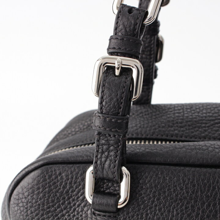 楽天市場】プラダ PRADA レザー エンボスロゴ ミニボストン 
