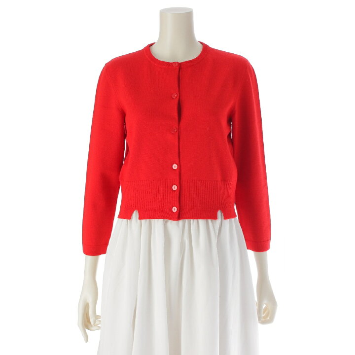 楽天市場】パトゥ Patou ウール つけ襟 七分袖 ニット カーディガン  