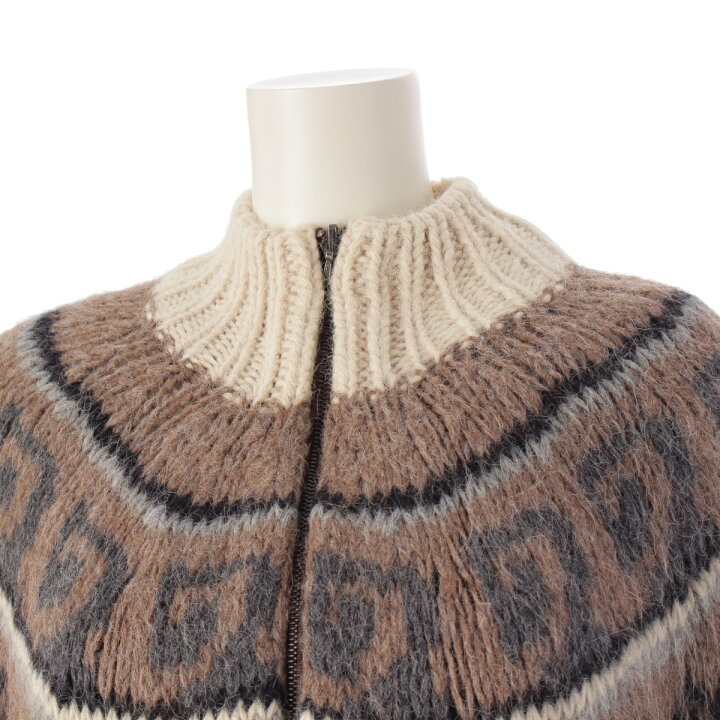 楽天市場】エルメス HERMES ゴルチエ期 アルパカ ノルディック柄  