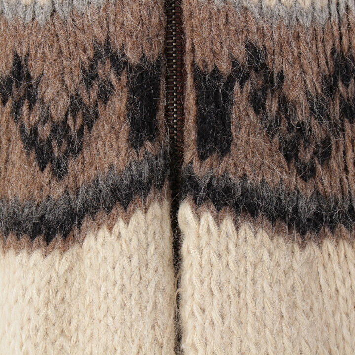 楽天市場】エルメス HERMES ゴルチエ期 アルパカ ノルディック柄  