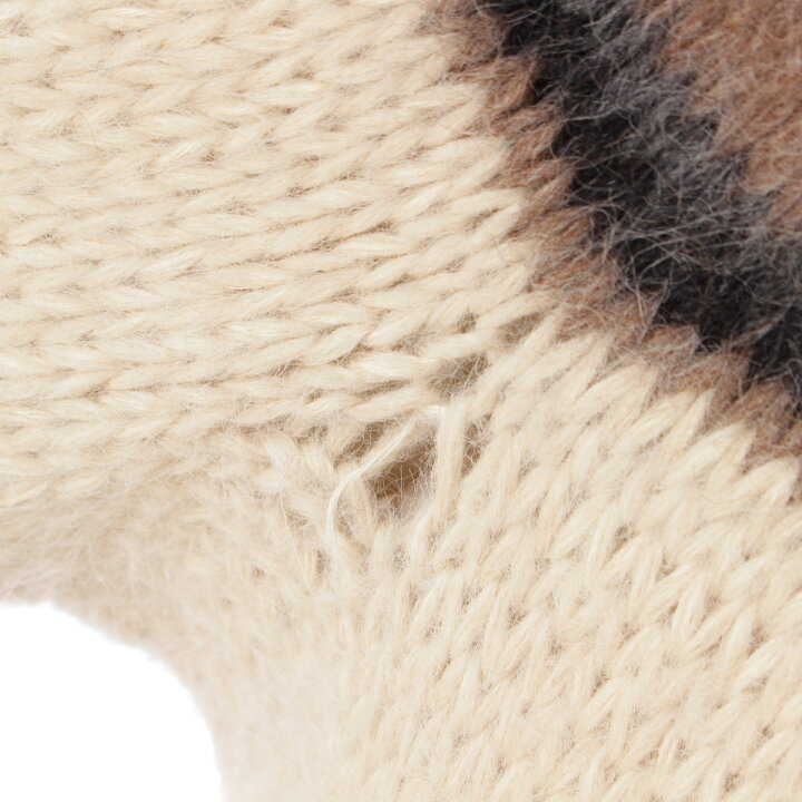 楽天市場】エルメス HERMES ゴルチエ期 アルパカ ノルディック柄  