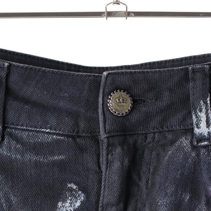 楽天市場】シャネル CHANEL 08A コットン ココボタン ペイント加工  