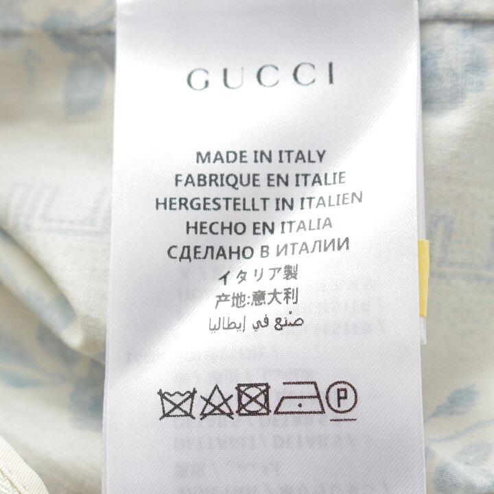 楽天市場】グッチ GUCCI コットン Rosebud-print ローズバッド ロゴ  