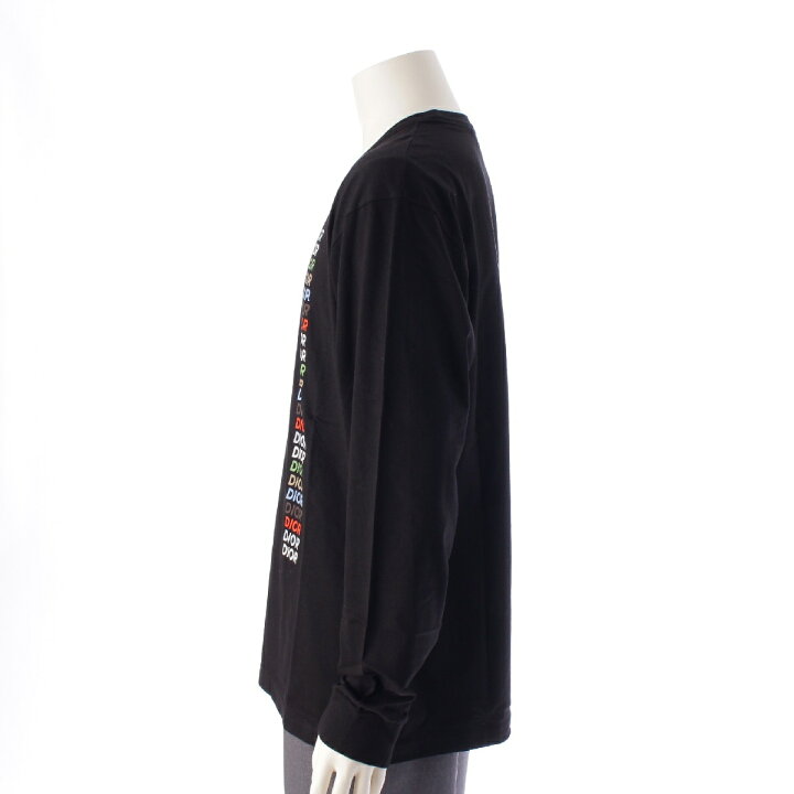 楽天市場】ディオール Dior 24SS コットン マルチカラーロゴ 長袖T 