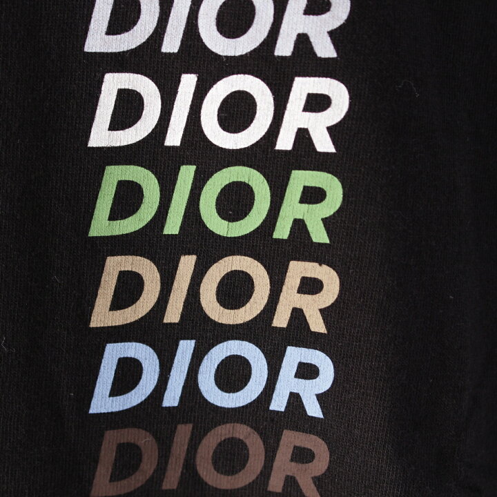 楽天市場】ディオール Dior 24SS コットン マルチカラーロゴ 長袖T 