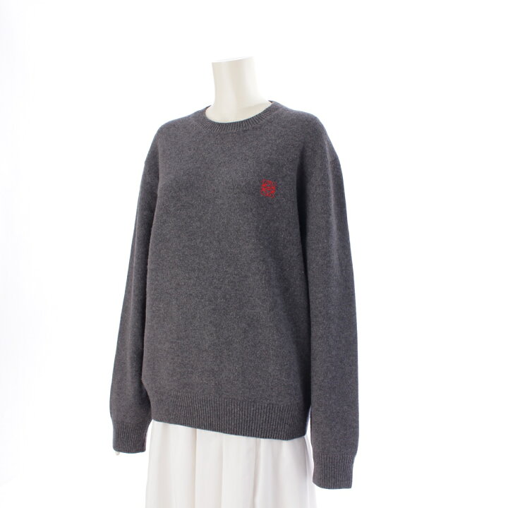 楽天市場】ロエベ LOEWE ウール アナグラム ロゴ刺繍 クルーネック  