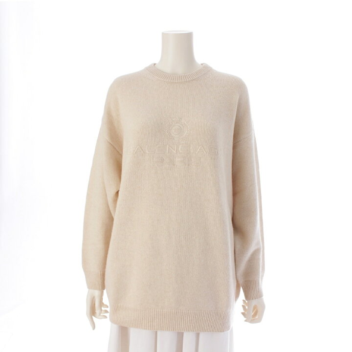 楽天市場】バレンシアガ BALENCIAGA カシミヤ BB ロゴ クルーネック 