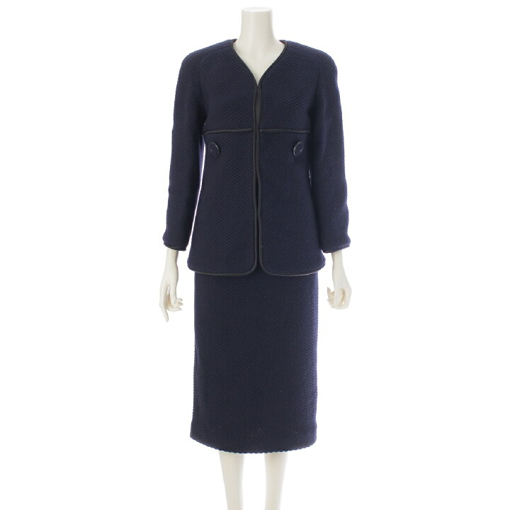 楽天市場】シャネル CHANEL ウール ココマーク トリミング スカート  