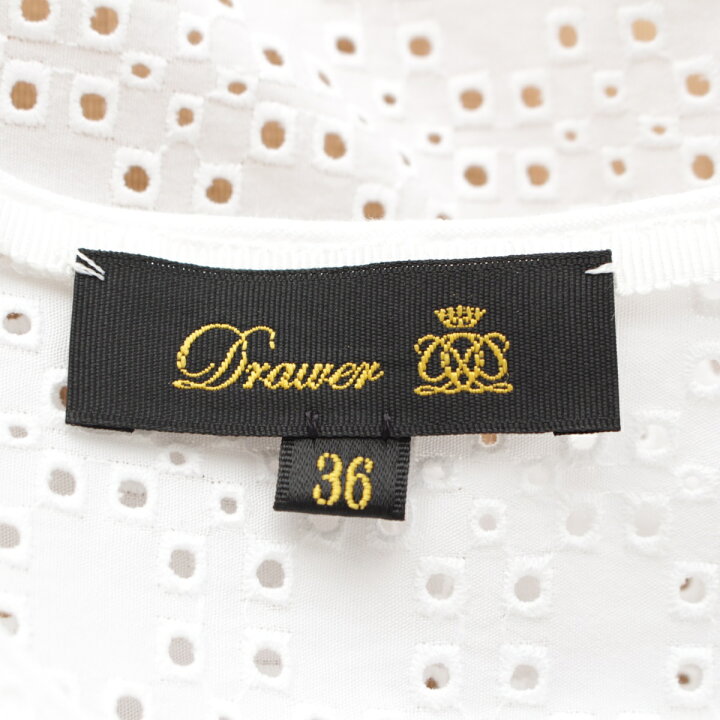 楽天市場】ドゥロワー Drawer 24SS コットン M.SUMMER1 エンブロレース 