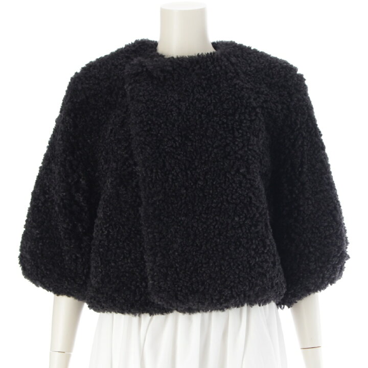 楽天市場】ハイク HYKE FAUX SHEARLING CROPPED JACKET ファー 