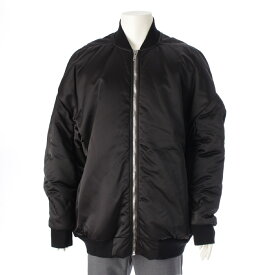 リックオウエンス Rick Owens 21AW パフボリューム ボンバー ナイロンジャケット ブルゾン アウター RR02A5701-NB ブラック 52【中古】【正規品保証】