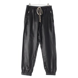 リックオウエンス Rick Owens 20AW ライトファブリック ドローストリング トラック パンツ ボトムス RU20F3375-QLX ブラック 46【中古】【正規品保証】