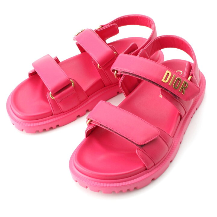 楽天市場】ディオール Dior DIORACT アクト レザー ロゴ フラット 
