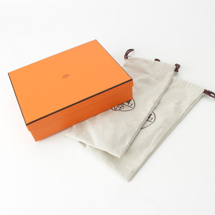 楽天市場】エルメス HERMES オラン ボア ムートン Hモチーフ フラット  
