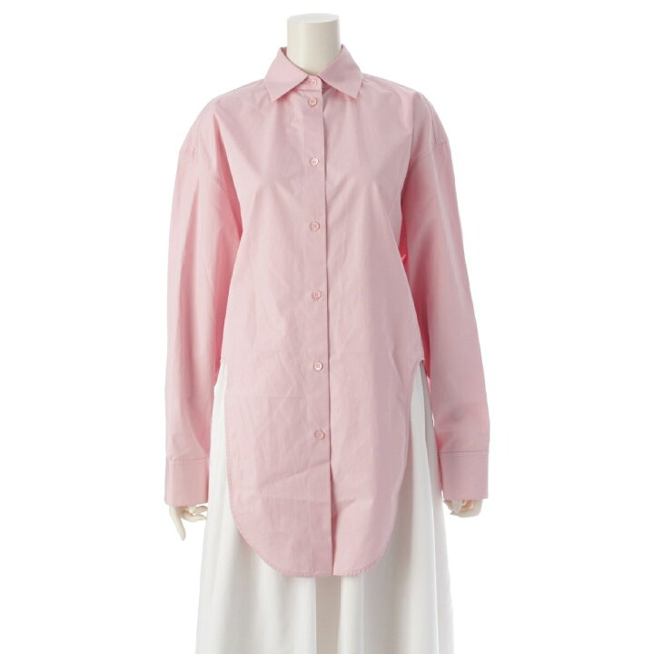 楽天市場】ロエベ LOEWE 25SS ソフトコットンポプリン ドレープシャツ  