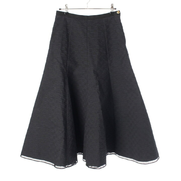 楽天市場】ドゥロワー Drawer コットン ナイロン ジャガード フレア  