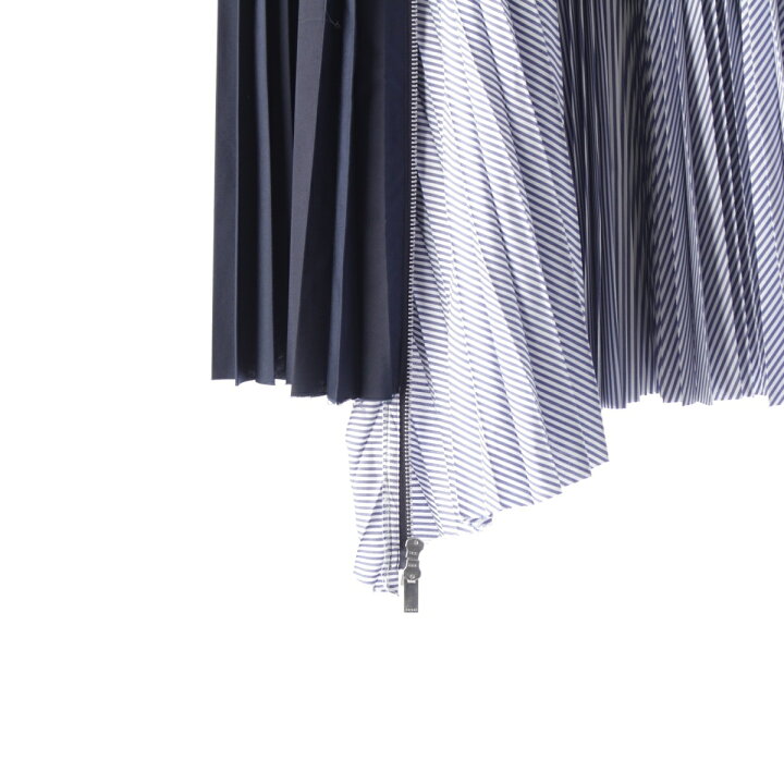 楽天市場】サカイ Sacai 24SS Cotton Poplin Zipper Skirt プリーツ  