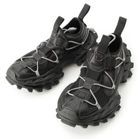 バレンシアガ BALENCIAGA メッシュ HIKE ハイク ダメージ加工 ダッドシューズ スニーカー 804921 ブラック 26【中古】【正規品保証】