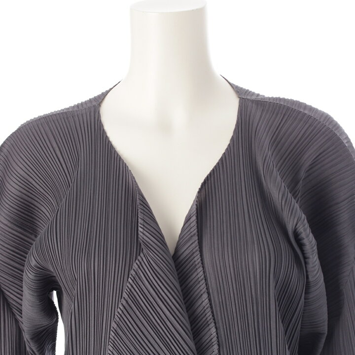 楽天市場】イッセイミヤケ ISSEY MIYAKE ロング カーディガン PP05  