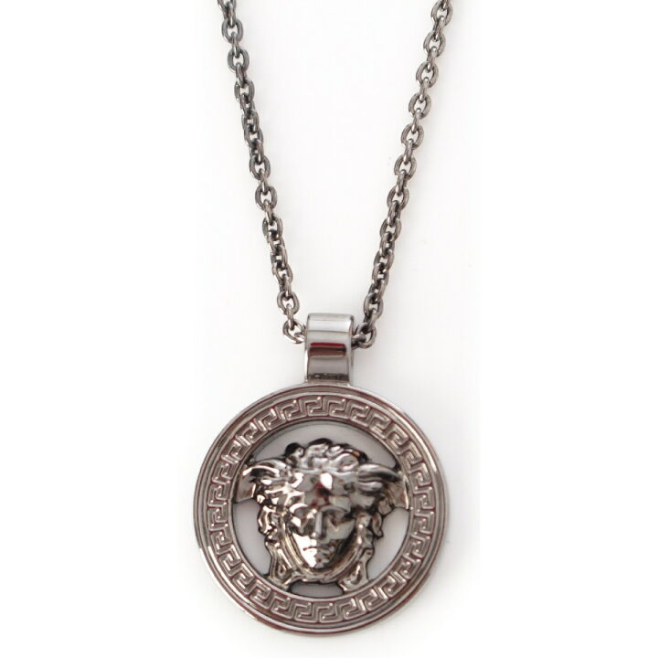 楽天市場】ヴェルサーチェ VERSACE 95 メドゥーサ グレカ ペンダント 