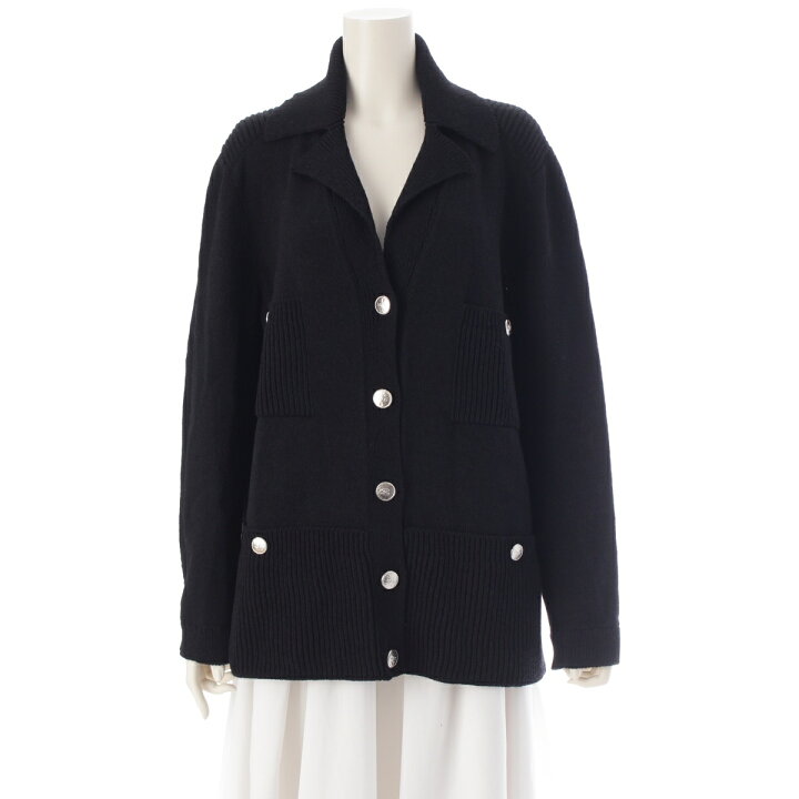 楽天市場】シャネル CHANEL 25K ニット カーディガン ジャケット  