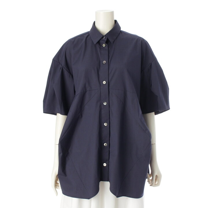 楽天市場】エンフォルド ENFOLD 25SS HALF SLEEVES SHIRT コットン 袖 