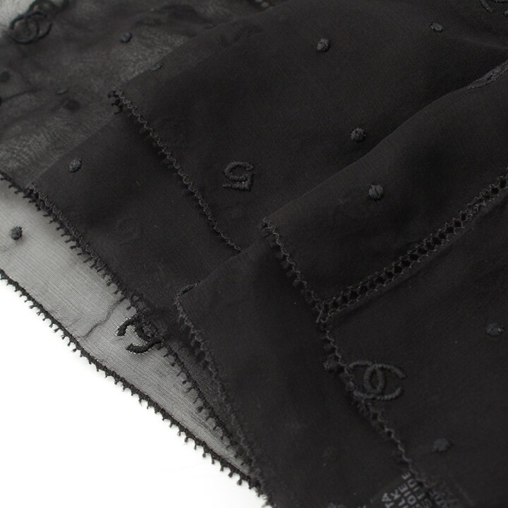 楽天市場】シャネル CHANEL シルク ココマーク ストール ショール  