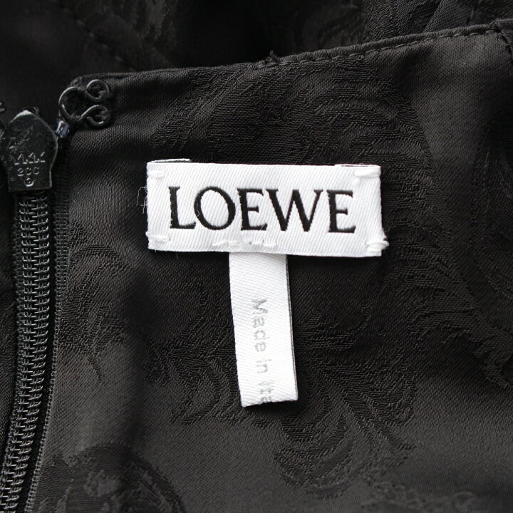 楽天市場】ロエベ LOEWE ビスコース レーヨン リネン 切り替え リボン  