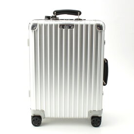リモワ RIMOWA クラシック キャビン アルミニウム レザー マルチホイール スーツケース TSA承認ロック 97353044 シルバー 36L【中古】【正規品保証】