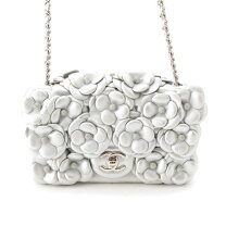楽天市場】chanel シャネル カメリア ショルダーバッグの通販