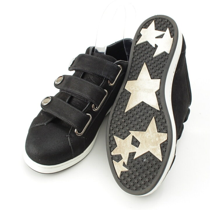 楽天市場】ジミーチュウ JIMMY CHOO NY ベルクロ ロゴ スニーカー 