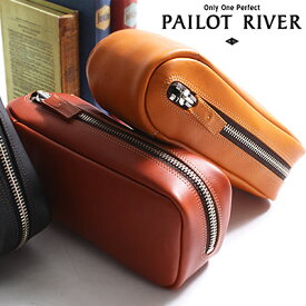 PAILOT RIVER/パイロットリバー クラッチバッグ 革 レザー SARGENT PR-SARGENT[メンズ 男物 本革 サドルレザー 日本製 職人 匠 鞄 カバン 革鞄 革カバン レザーバッグ バッグ メンズバッグ おしゃれ かっこいい 大人 彼氏 男性 プレゼント]