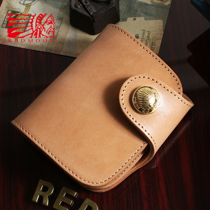 楽天市場】REDMOON レッドムーン 二つ折り財布 18KGP-HR01A[メンズ 