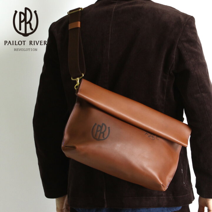 楽天市場】PAILOT RIVER パイロットリバー ショルダーバッグ 革 レザー 