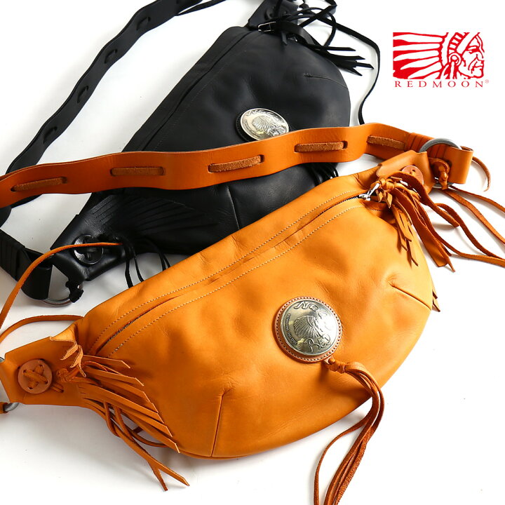 楽天市場】REDMOON レッドムーン フリンジ モカシンショルダーバッグ 