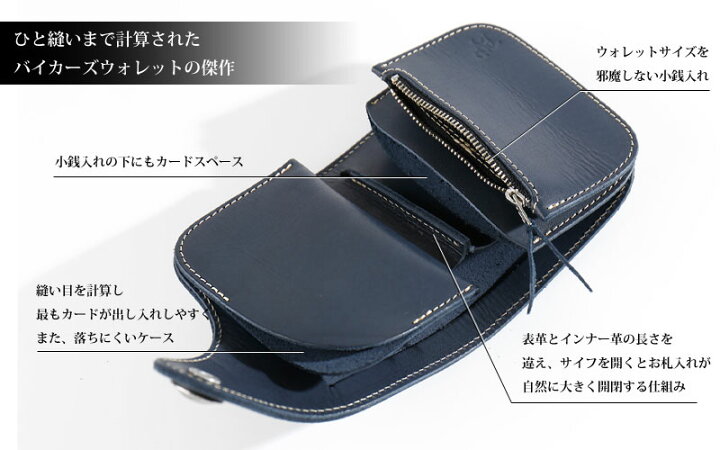楽天市場】REDMOON レッドムーン MID Line 二つ折り財布 別注 HR-01A 