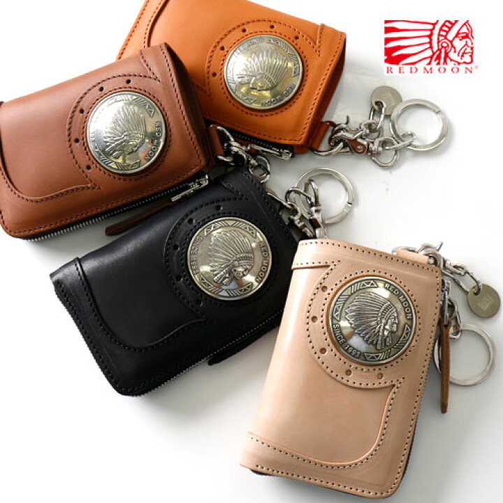 楽天市場】REDMOON ハーフサイズウォレット 51mmコンチョ BAREBACK  